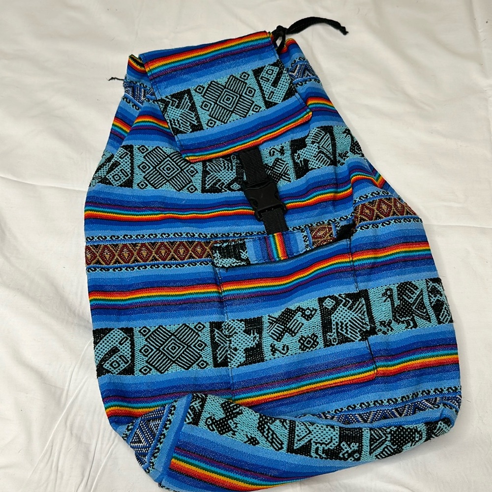 Blue Backpack from Peru